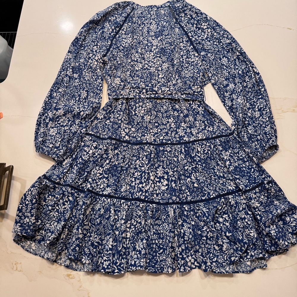 Madewell flowery dress. Size 4